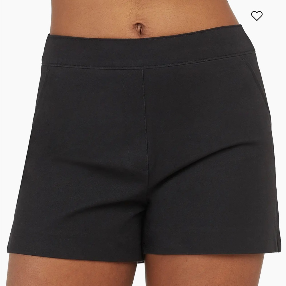 Spanx Polished Black Women's Shorts- 4”